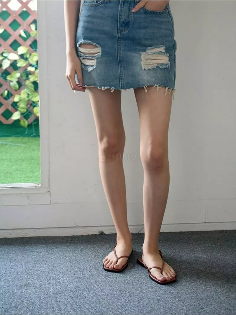 Lowkun - Korean Women Fashion - #womensfashion - Y0017 Sandals