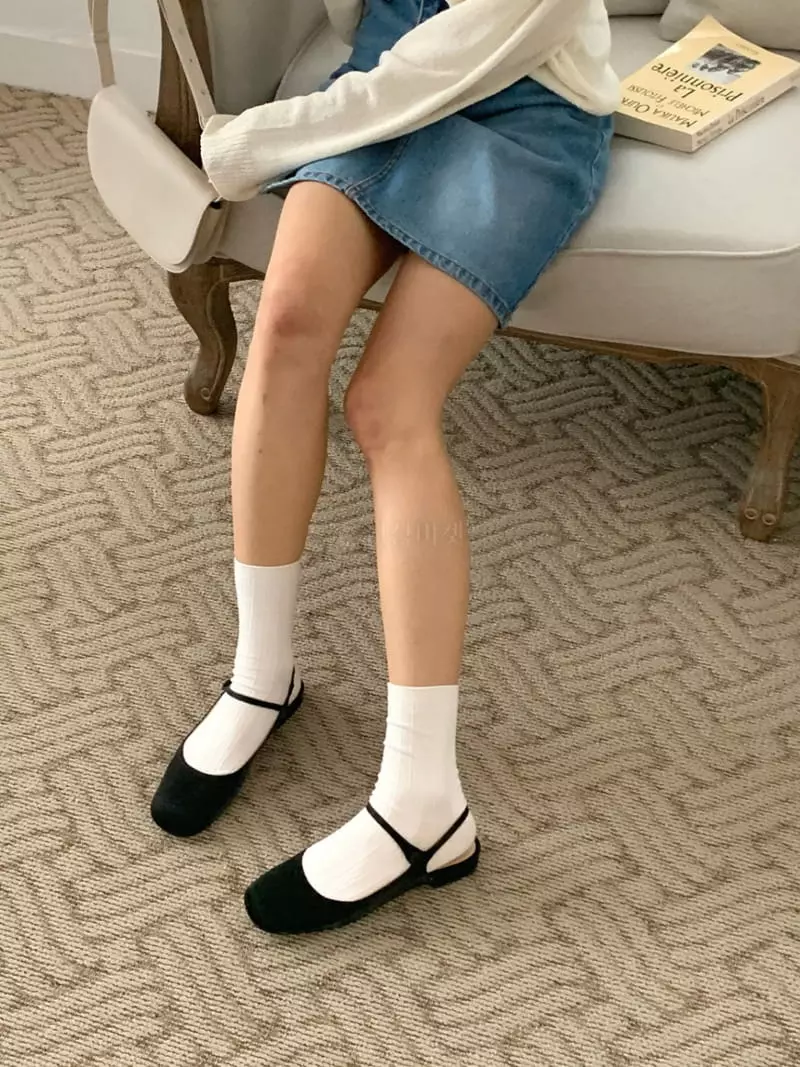 Lowkun - Korean Women Fashion - #momslook - Y0015 Flats - 4