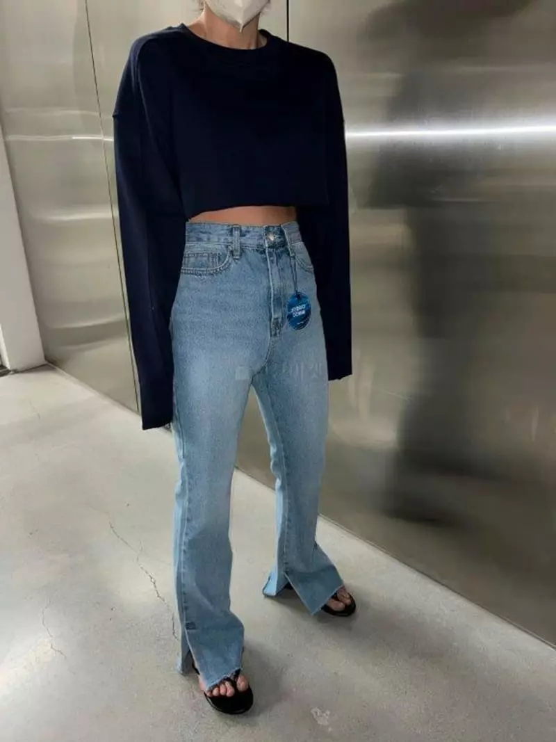 Maint - Korean Women Fashion - #momslook - 2204 Light Jeans - 2