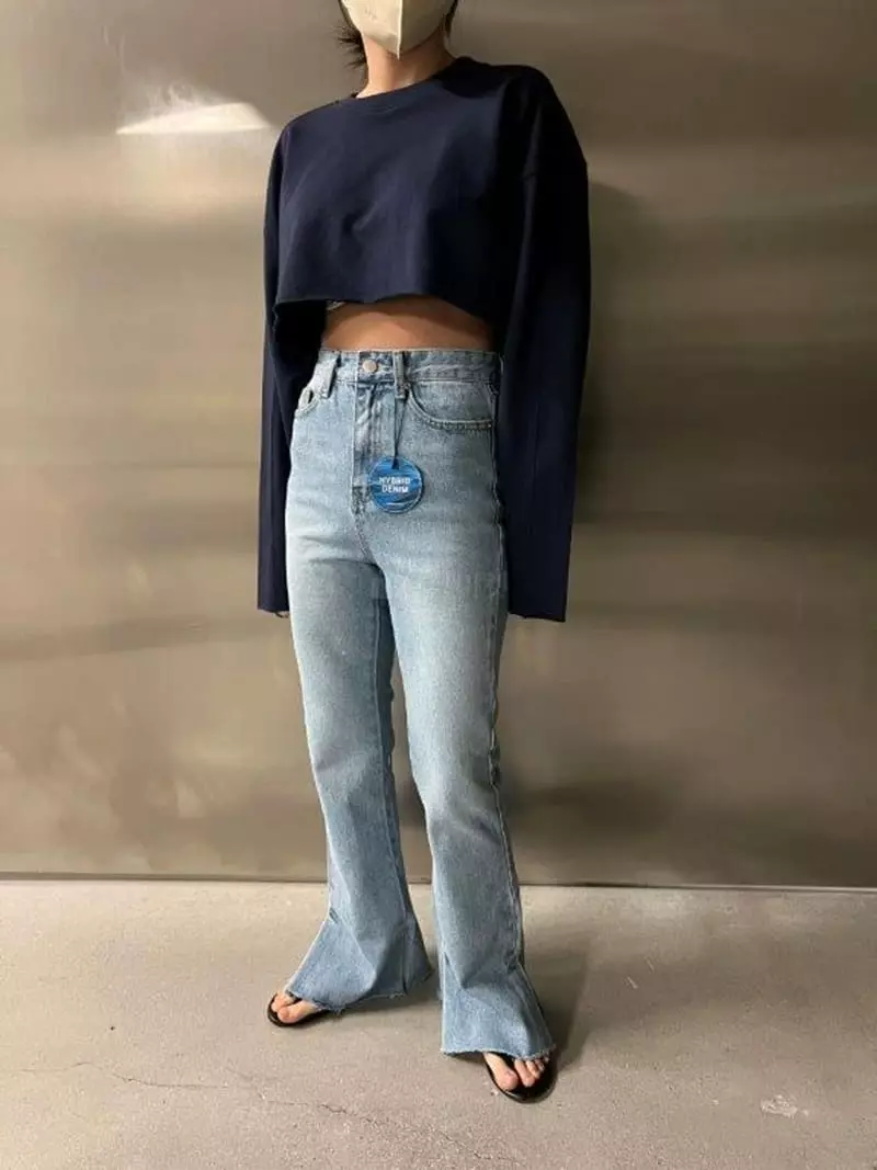 Maint - Korean Women Fashion - #womensfashion - 2204 Light Jeans - 4