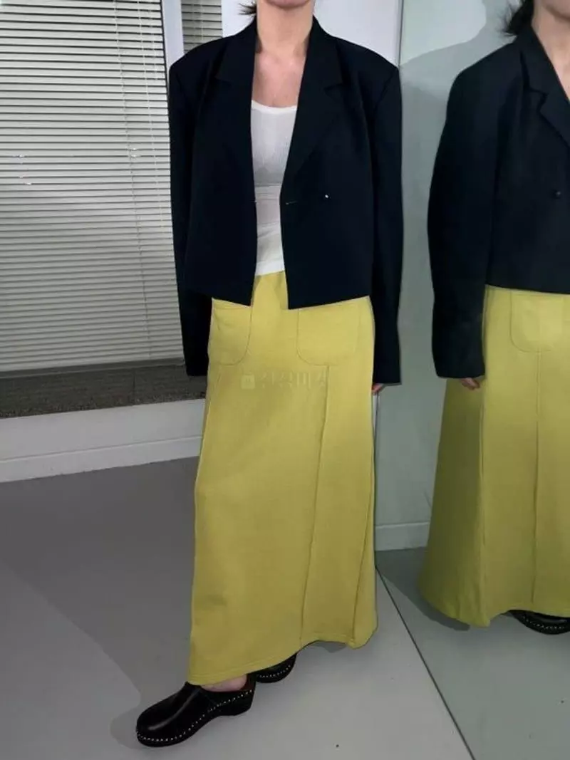 Maint - Korean Women Fashion - #momslook - Terry Pocket Skirt