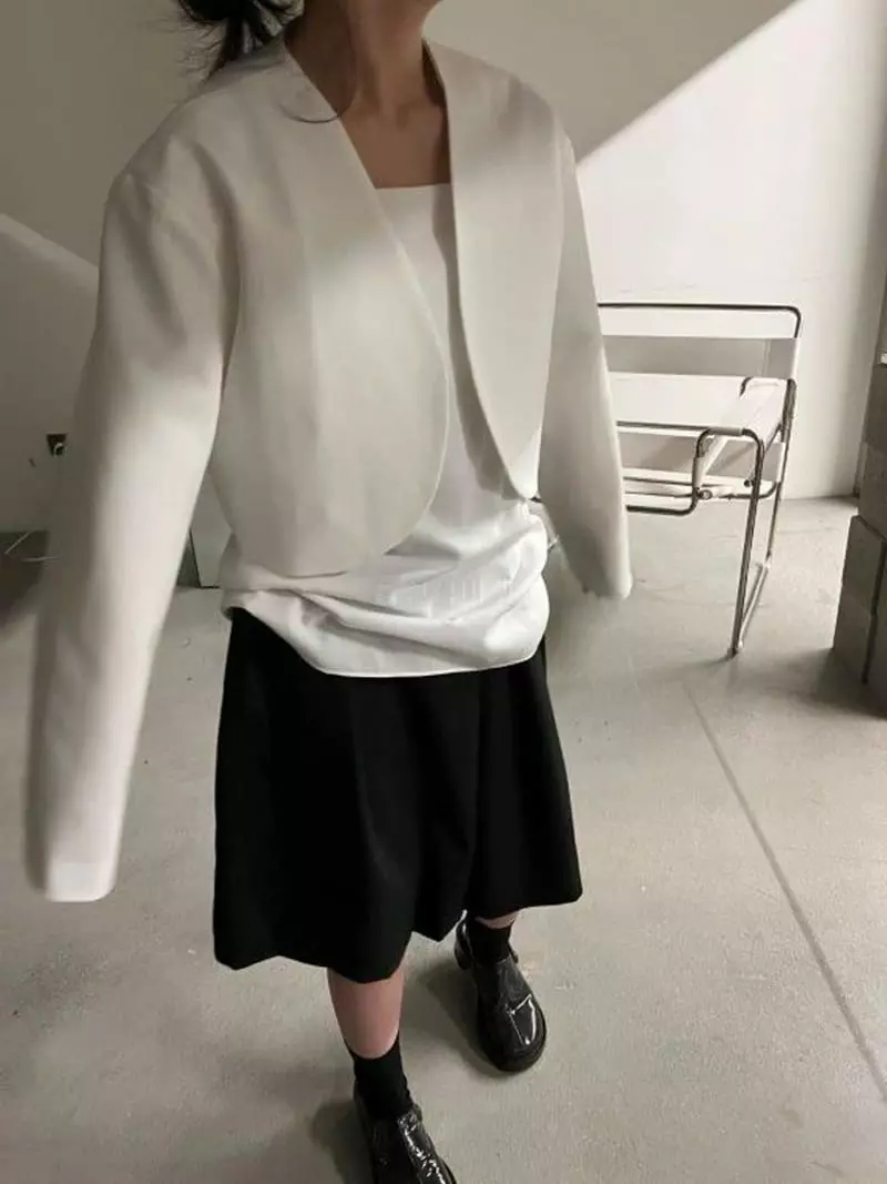 Maint - Korean Women Fashion - #momslook - Bolero Jacket - 2