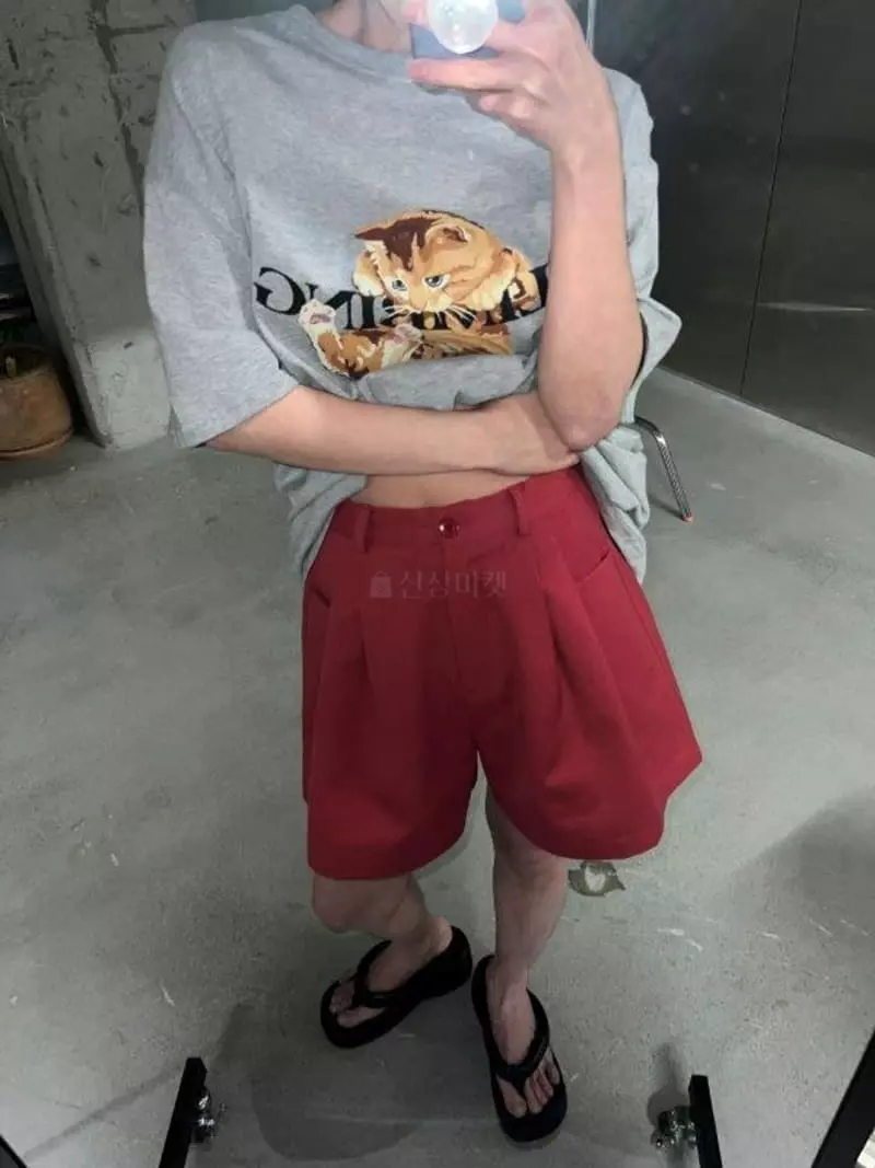 Maint - Korean Women Fashion - #momslook - Currot Shorts