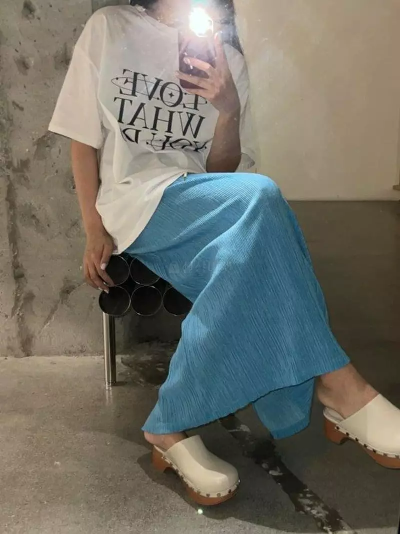Maint - Korean Women Fashion - #restrostyle - Pleats Skirt - 4