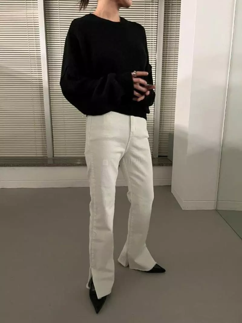 Maint - Korean Women Fashion - #shopsmall - 2205 Span Pants