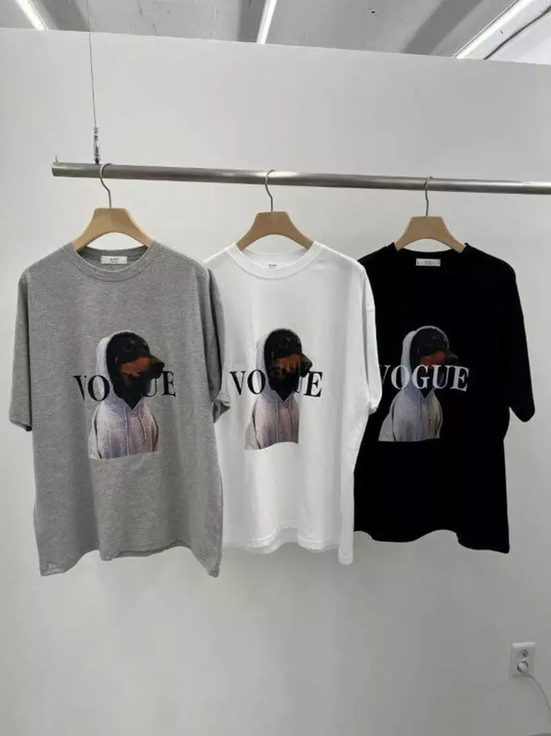 Maint - Korean Women Fashion - #momslook - Vogue Tee - 4
