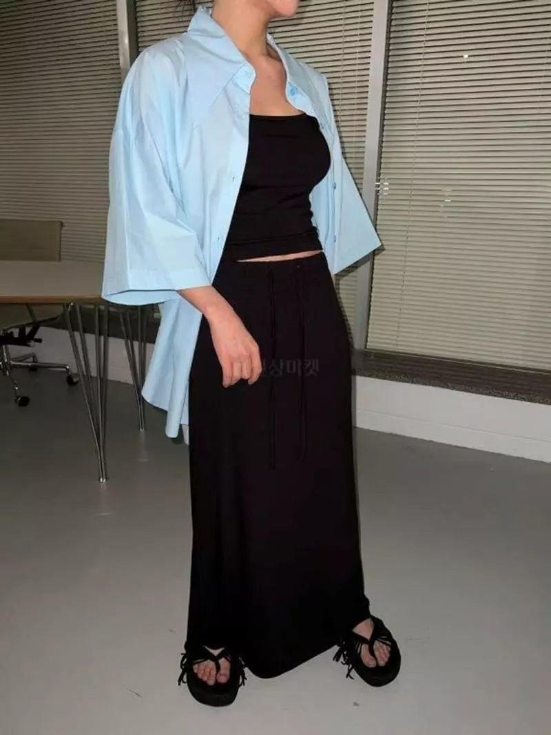 Maint - Korean Women Fashion - #womensfashion - Boxy Shirt - 2