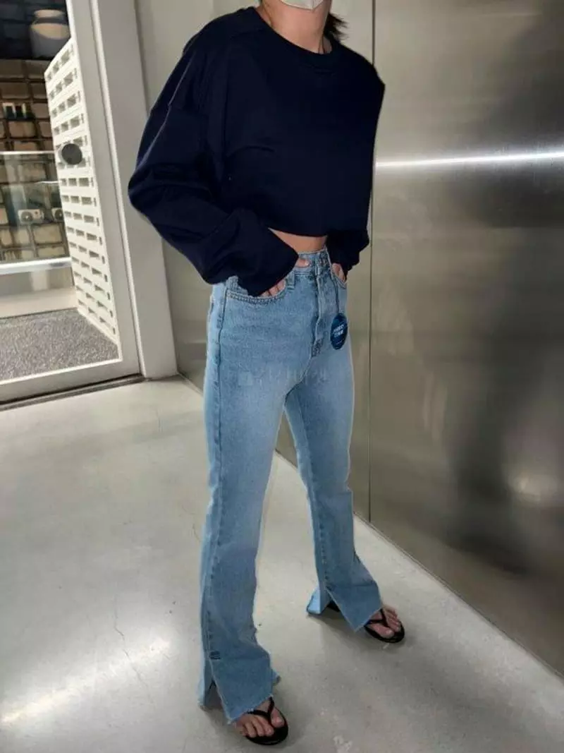 Maint - Korean Women Fashion - #womensfashion - 2204 Light Jeans