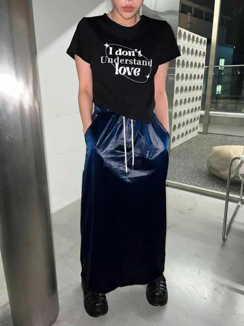 Maint - Korean Women Fashion - #womensfashion - Nylon Skirt - 2