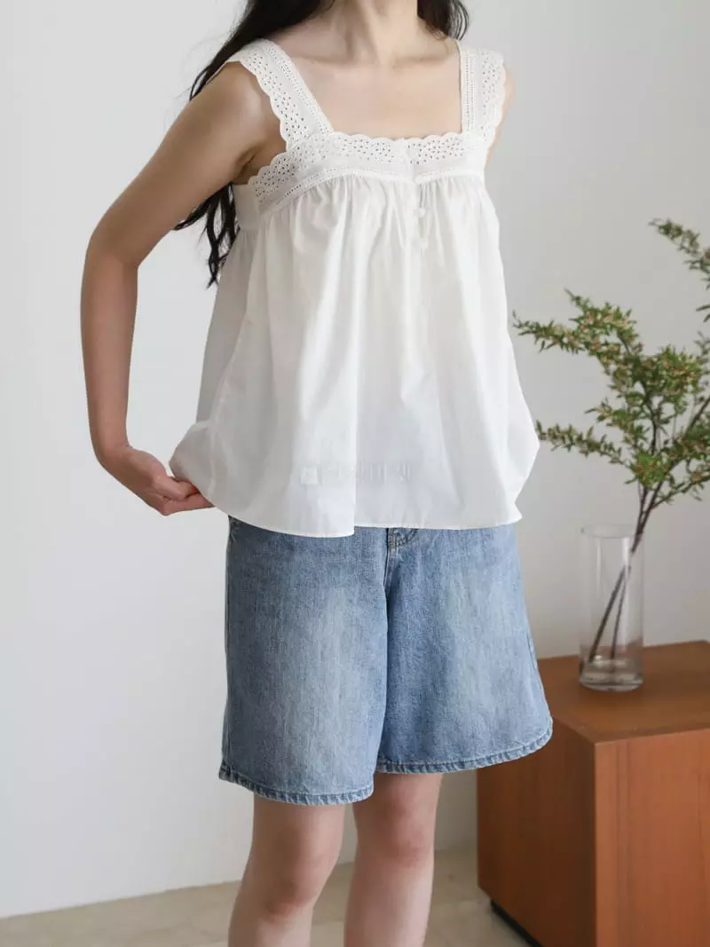 Majdan - Korean Women Fashion - #womensfashion - Anna Lace Sleeveless - 2