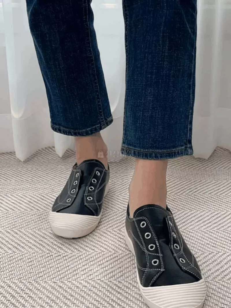 Mario - Korean Women Fashion - #momslook - 3341 Real Slip-on - 2