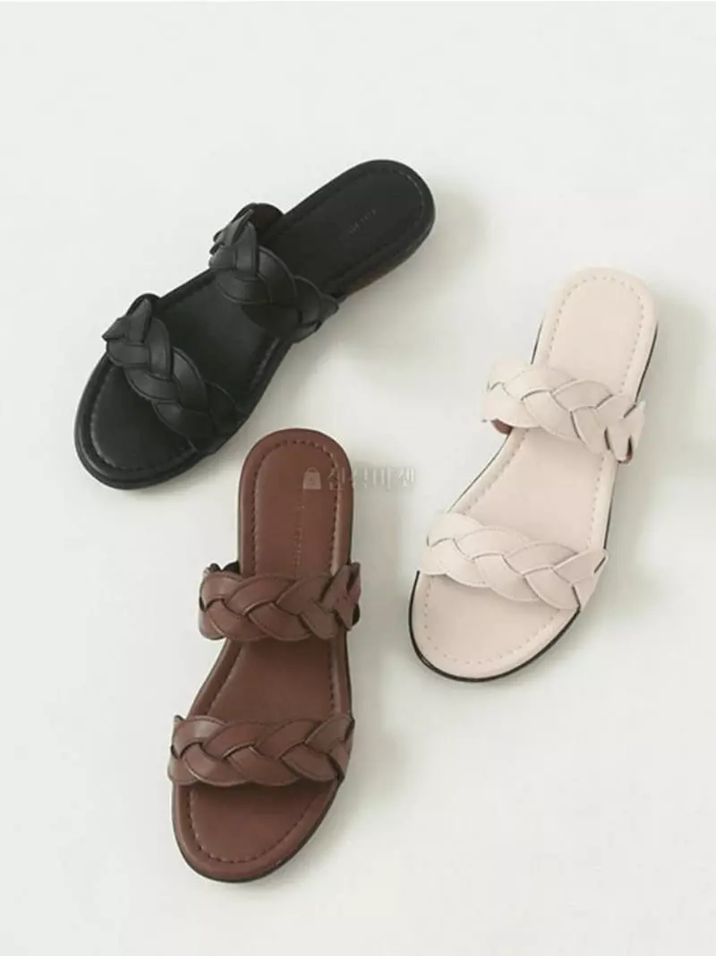 Mario - Korean Women Fashion - #momslook - 0022 Twist Slippers