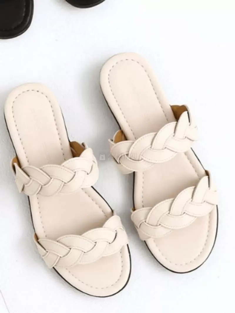 Mario - Korean Women Fashion - #momslook - 0022 Twist Slippers - 3
