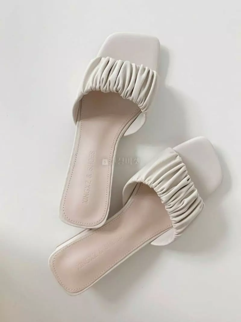 Mario - Korean Women Fashion - #momslook - A76 Wooah Shirring Sandals