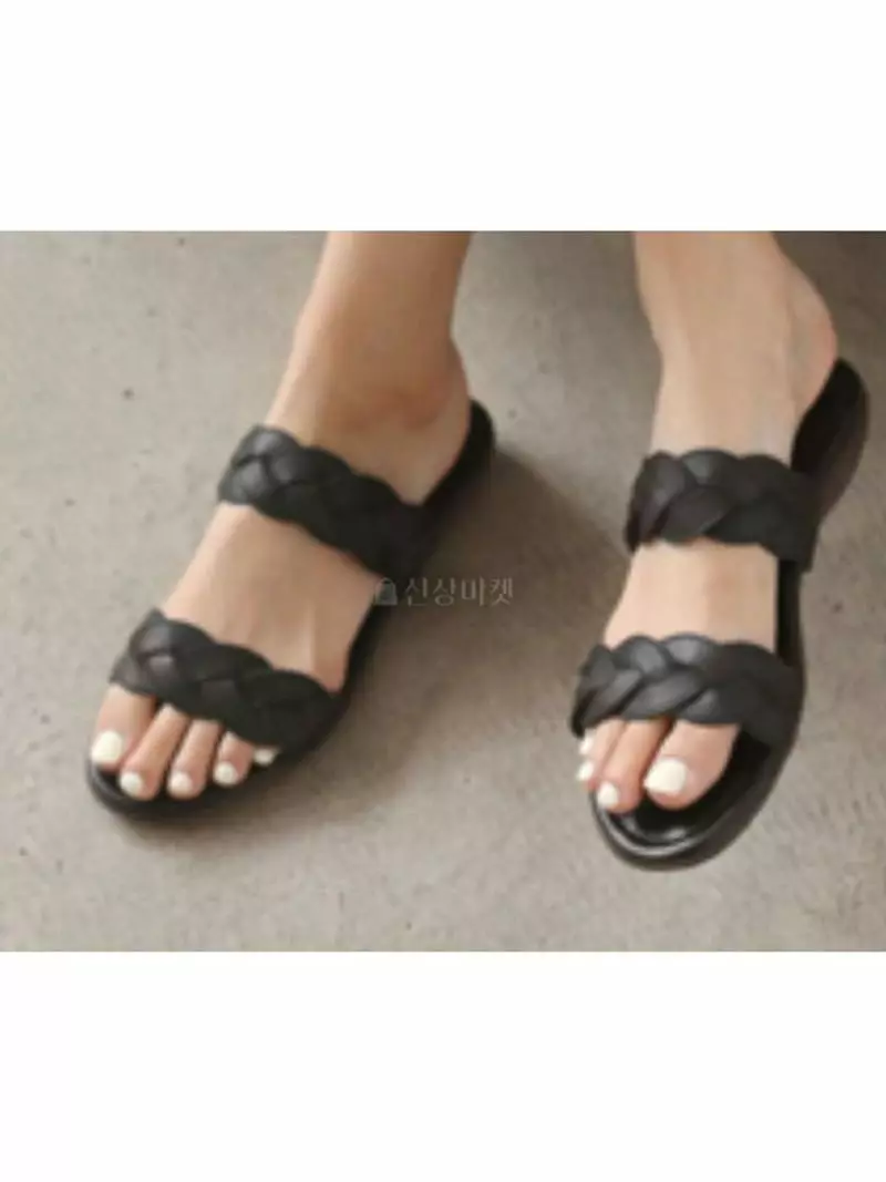 Mario - Korean Women Fashion - #womensfashion - 0022 Twist Slippers - 4