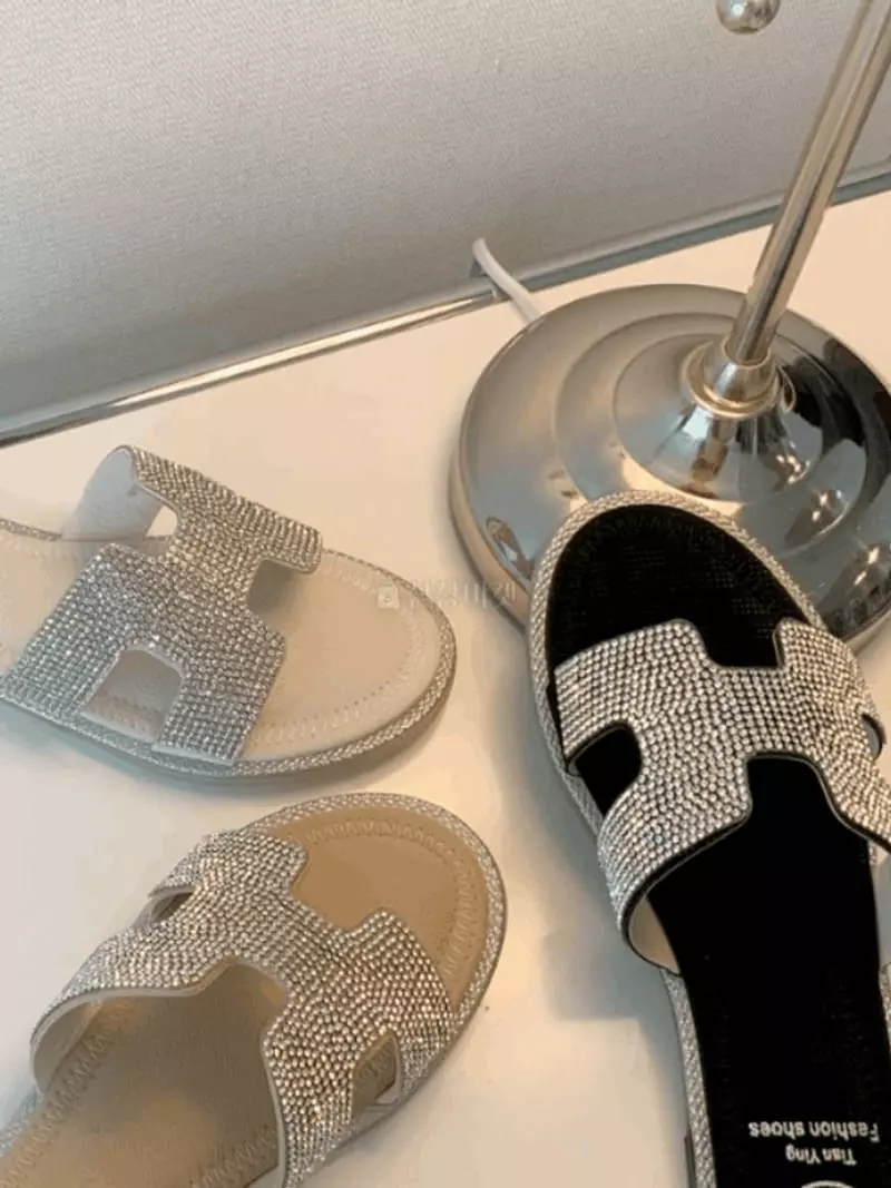 Mario - Korean Women Fashion - #momslook - 9015 Cubic Slippers