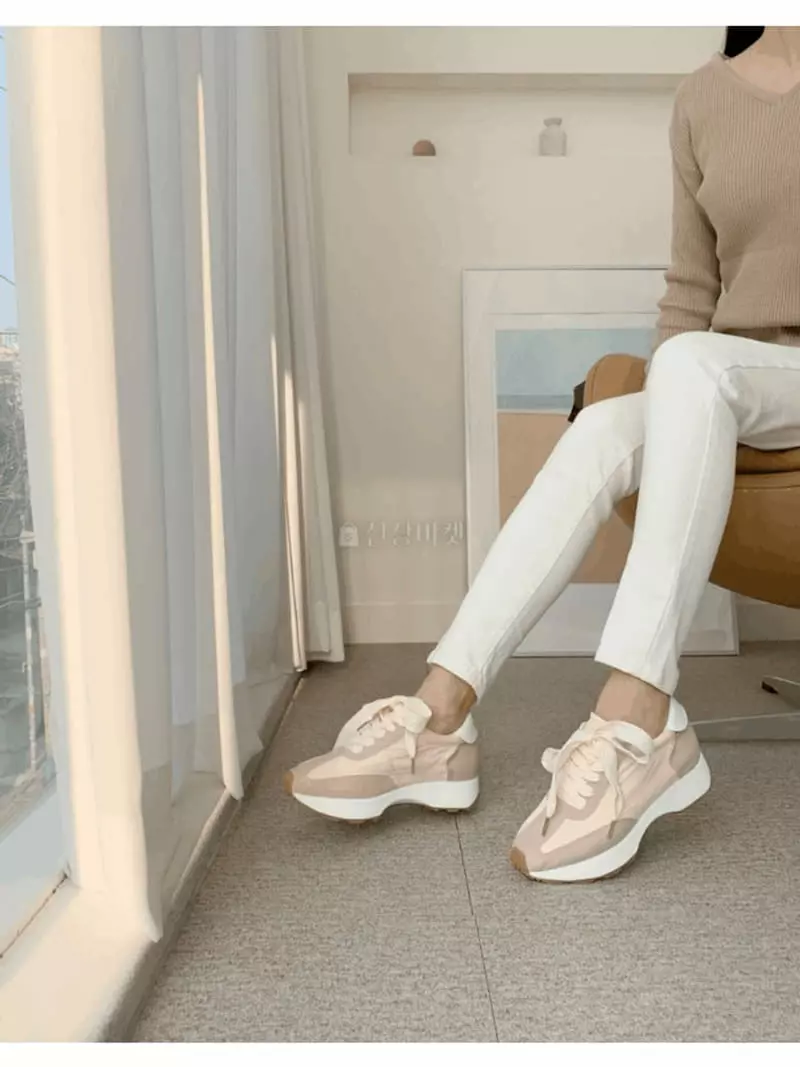 Mario - Korean Women Fashion - #momslook - 5157 Lovely Mold Sneakers - 3