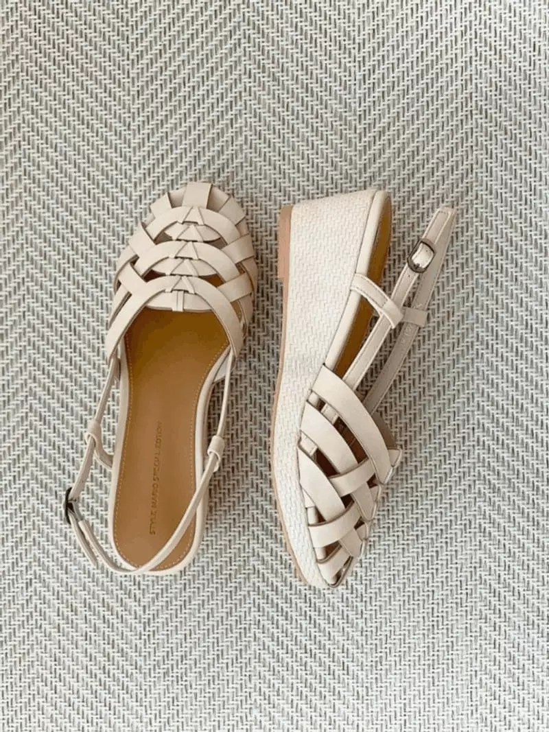 Mario - Korean Women Fashion - #pursuepretty - 5092 Basket Sandals - 2