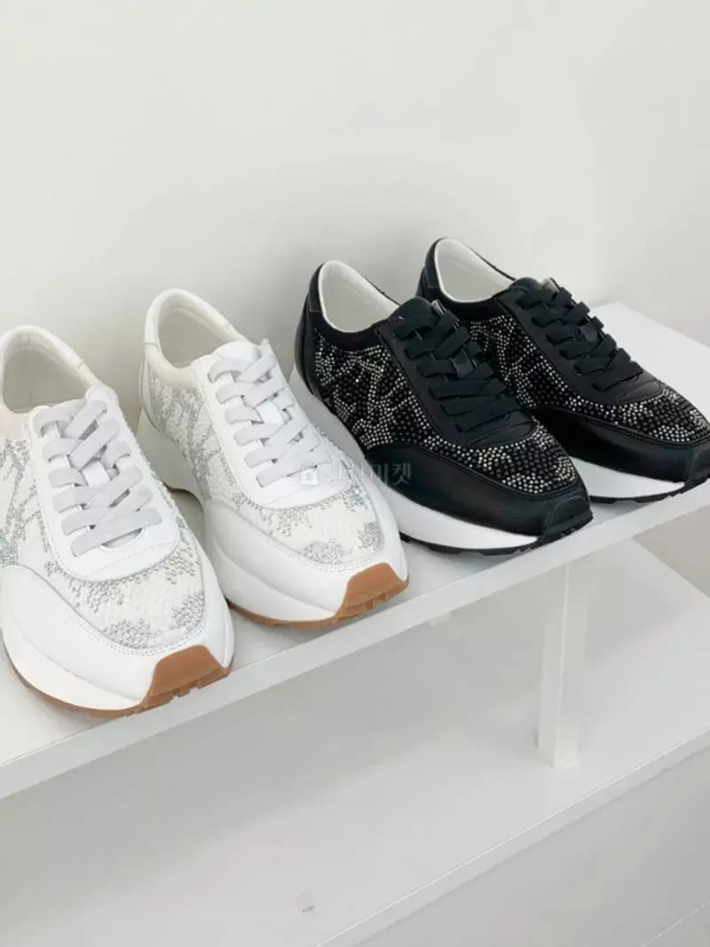 Mario - Korean Women Fashion - #restrostyle - 5149 Twinkle Sneakers - 3