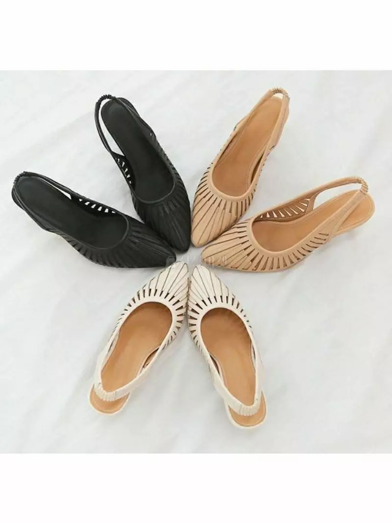 Mario - Korean Women Fashion - #romanticstyle - 5006 Pumps Sling Back Shoes - 2