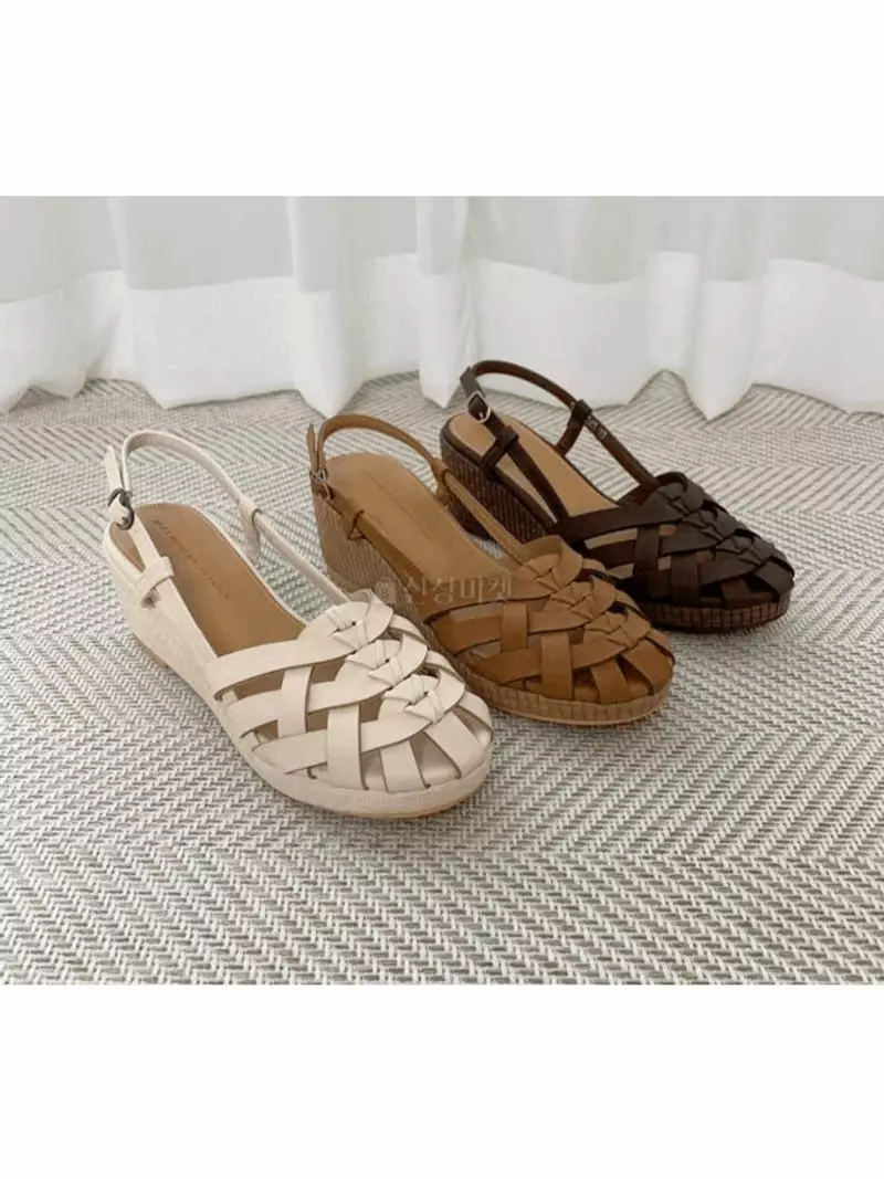 Mario - Korean Women Fashion - #restrostyle - 5092 Basket Sandals - 4