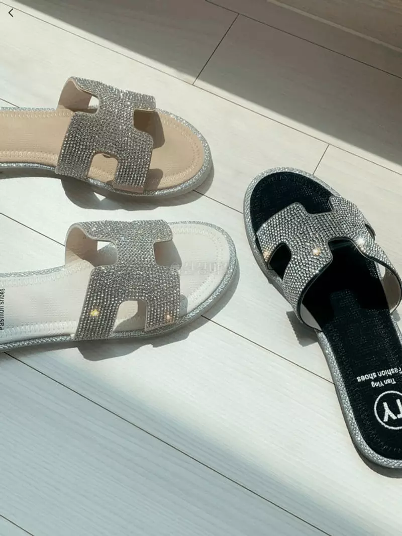 Mario - Korean Women Fashion - #shopsmall - 9015 Cube Slippers