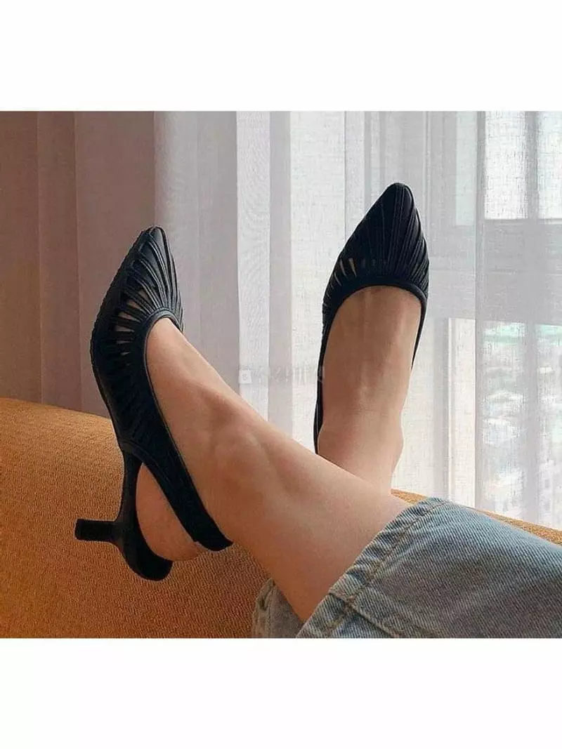 Mario - Korean Women Fashion - #shopsmall - 5006 Pumps Sling Back Shoes - 4