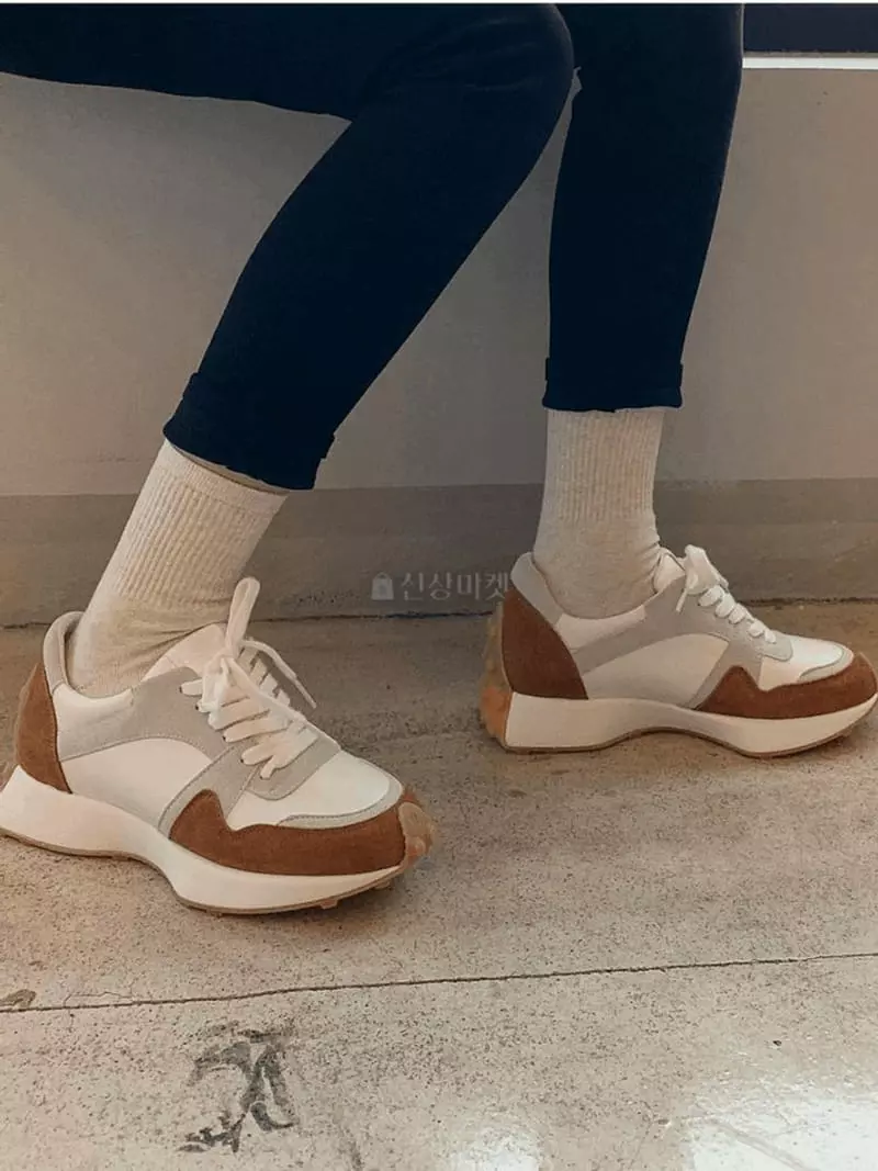 Mario - Korean Women Fashion - #vintageinspired - 5113 Color Sneakers - 3