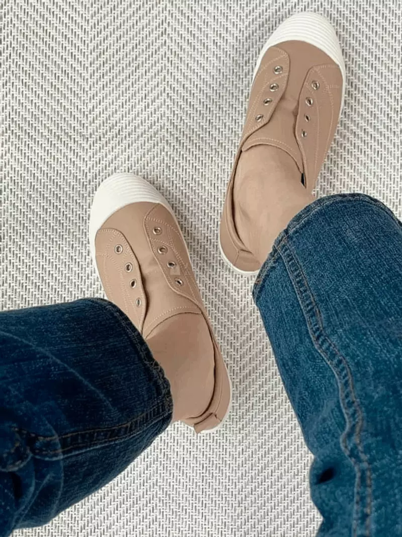 Mario - Korean Women Fashion - #womensfashion - 3341 Real Slip-on - 3