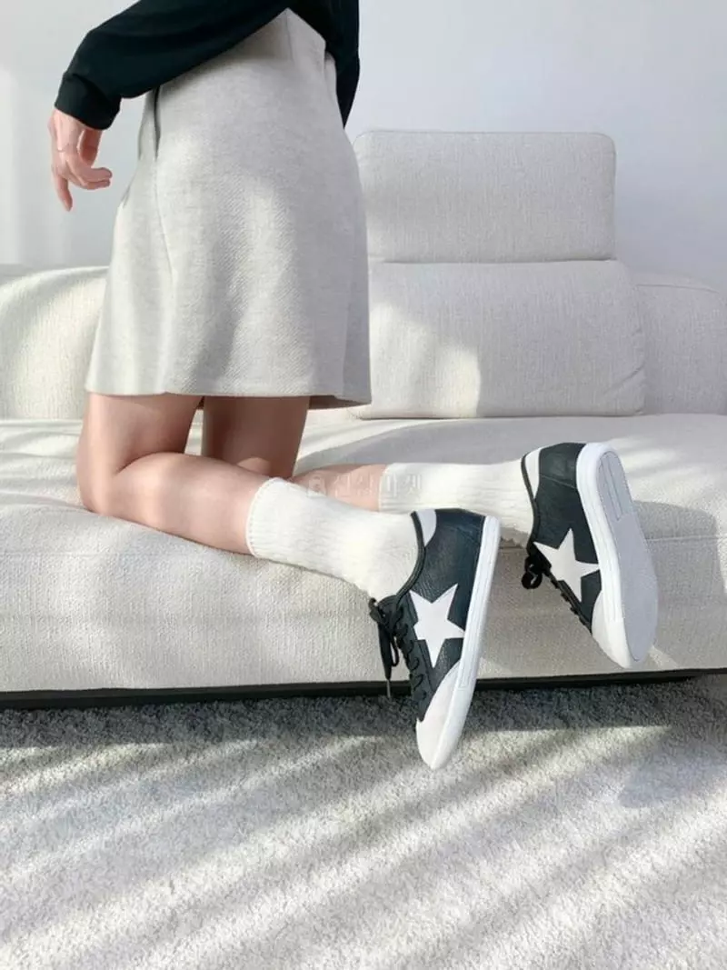 Mario - Korean Women Fashion - #momslook - 281 Basic Sneakers - 4