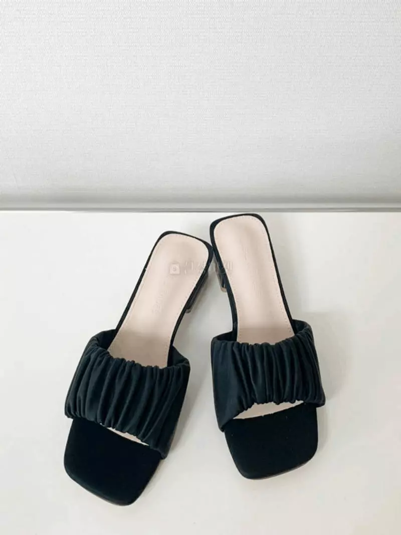 Mario - Korean Women Fashion - #womensfashion - A76 Wooah Shirring Sandals - 3