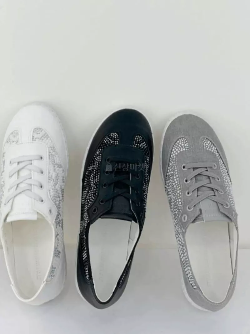 Mario - Korean Women Fashion - #momslook - 5150 Twinkle Cubic Slip-on - 4