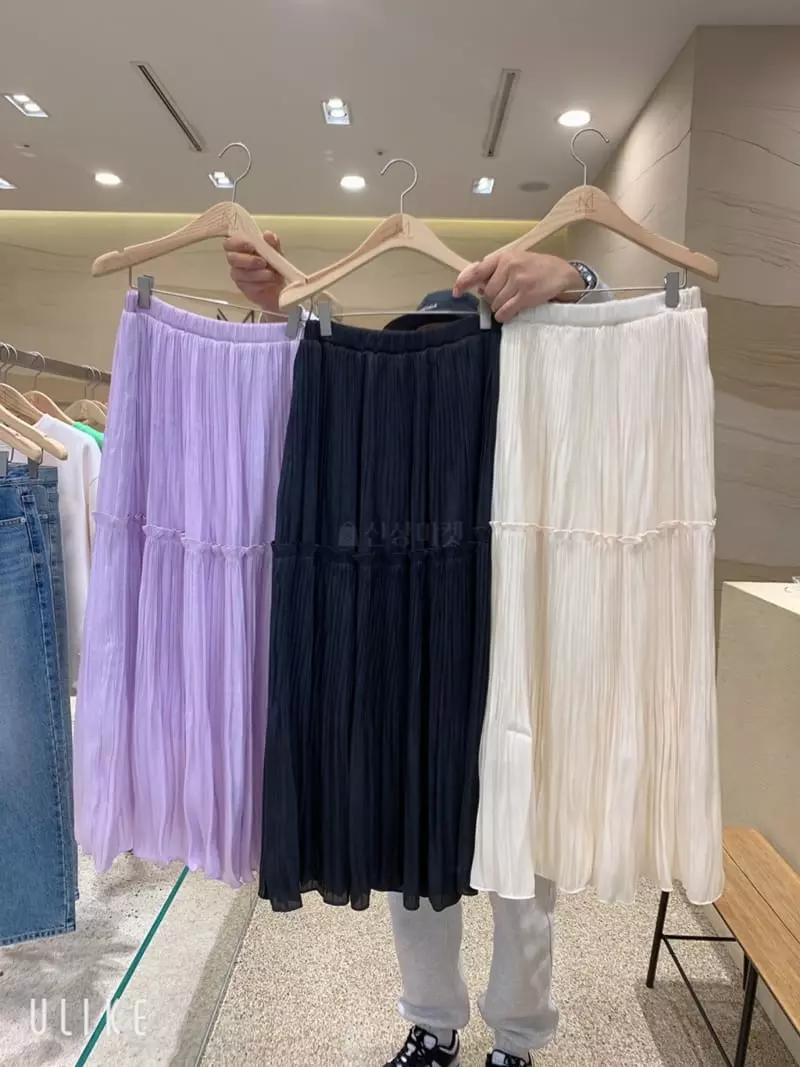 Matilda - Korean Women Fashion - #momslook - Have Wrinkle Skirt - 2