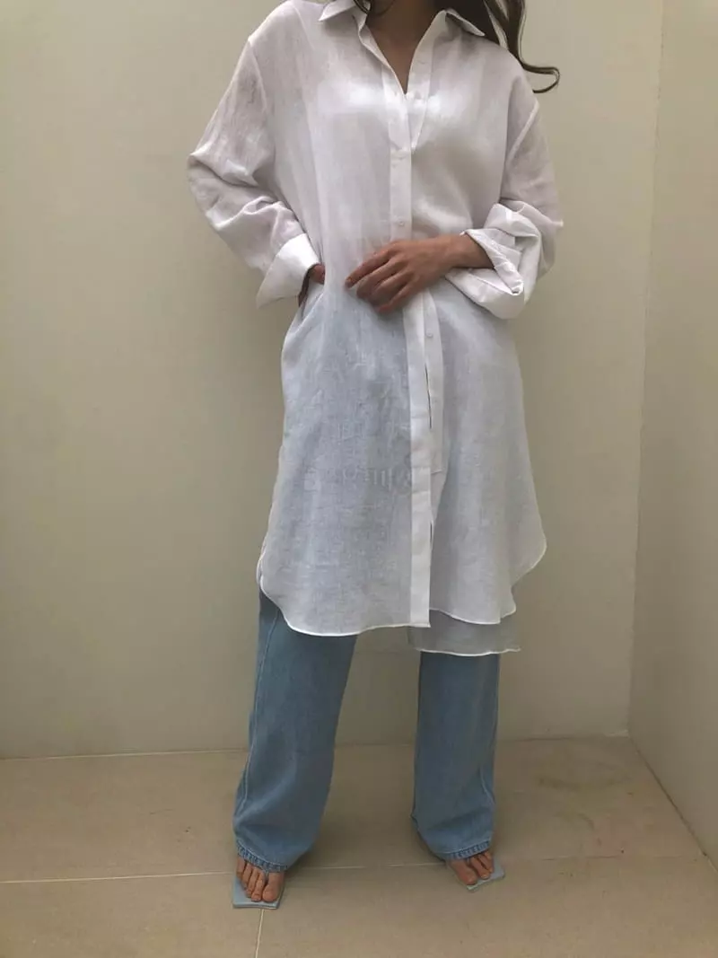 Matilda - Korean Women Fashion - #momslook - Free Long Shirt