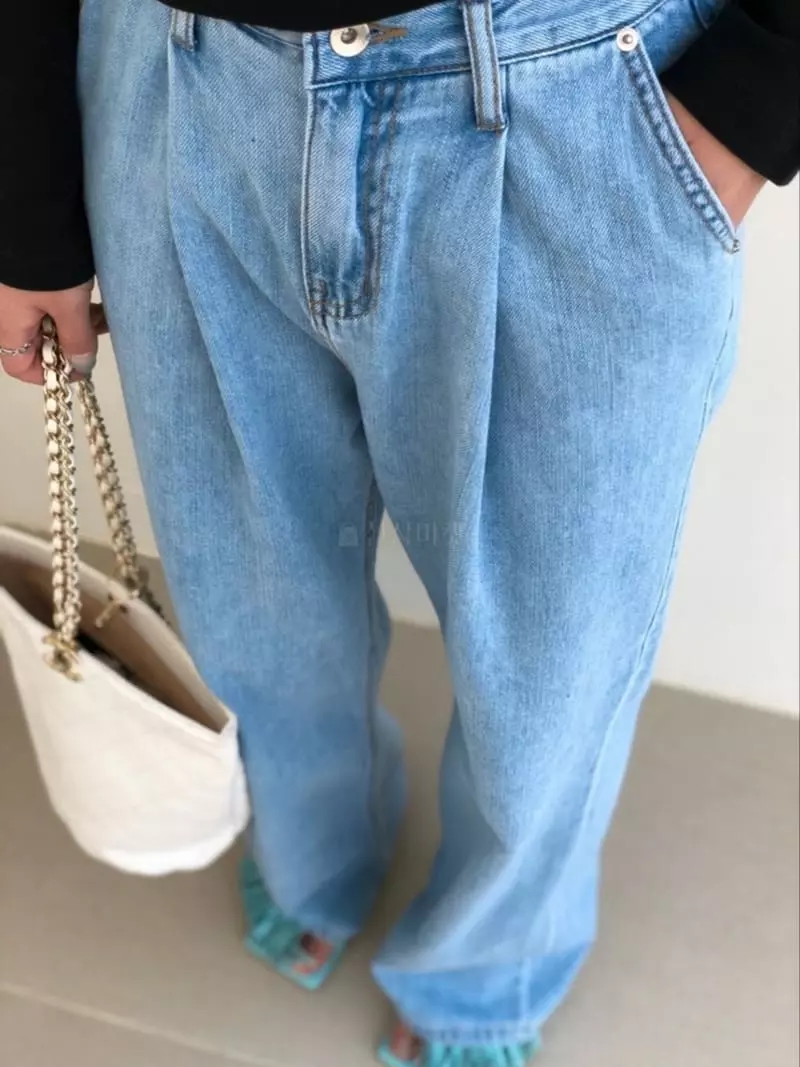 Matilda - Korean Women Fashion - #momslook - Wrinkle Pants - 3