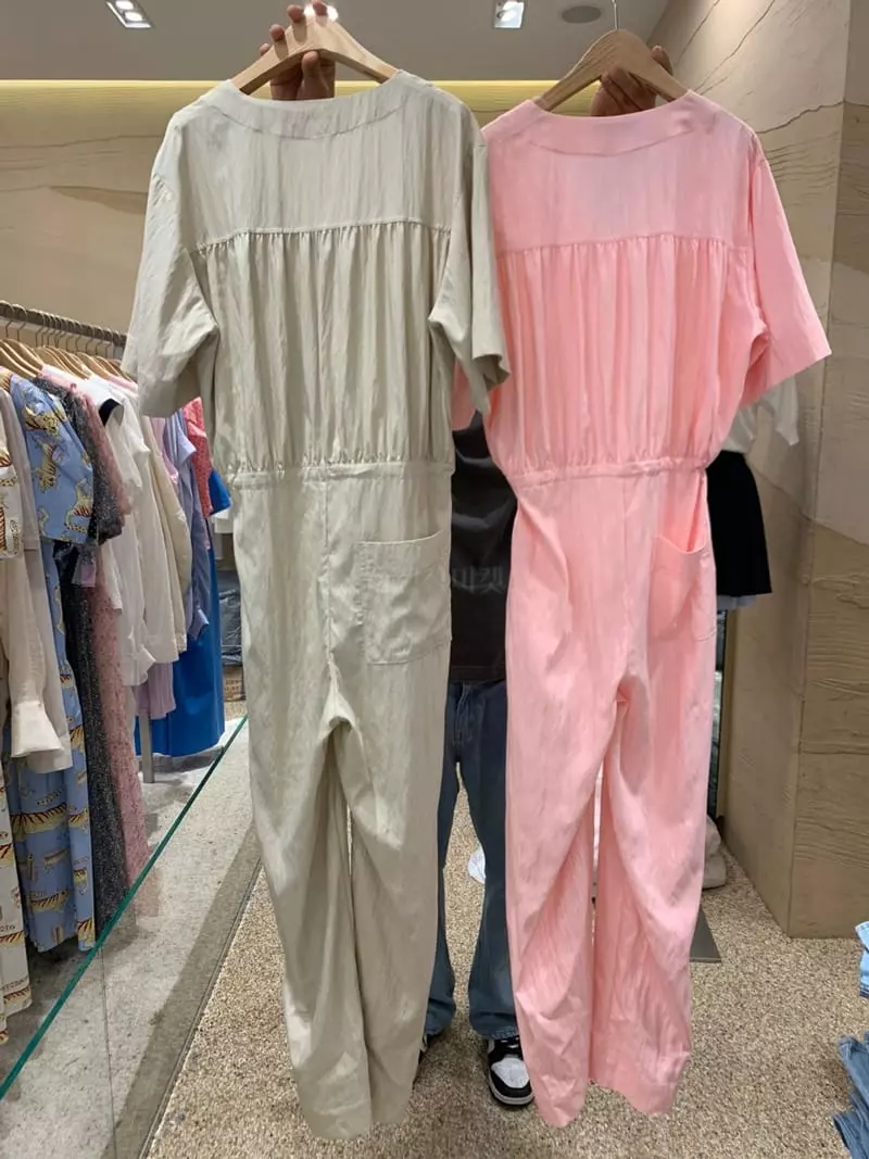 Matilda - Korean Women Fashion - #momslook - Allmang Jumpsuit - 2