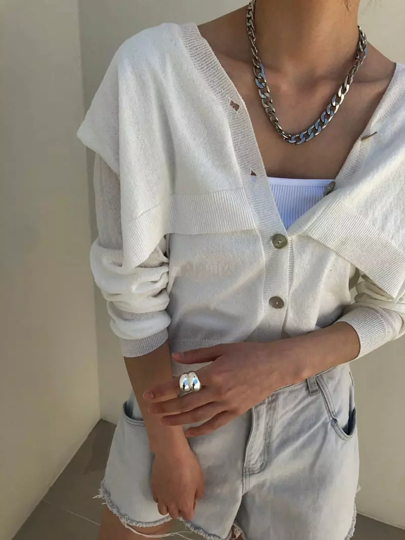 Matilda - Korean Women Fashion - #momslook - Seana Knit Cardigan - 2