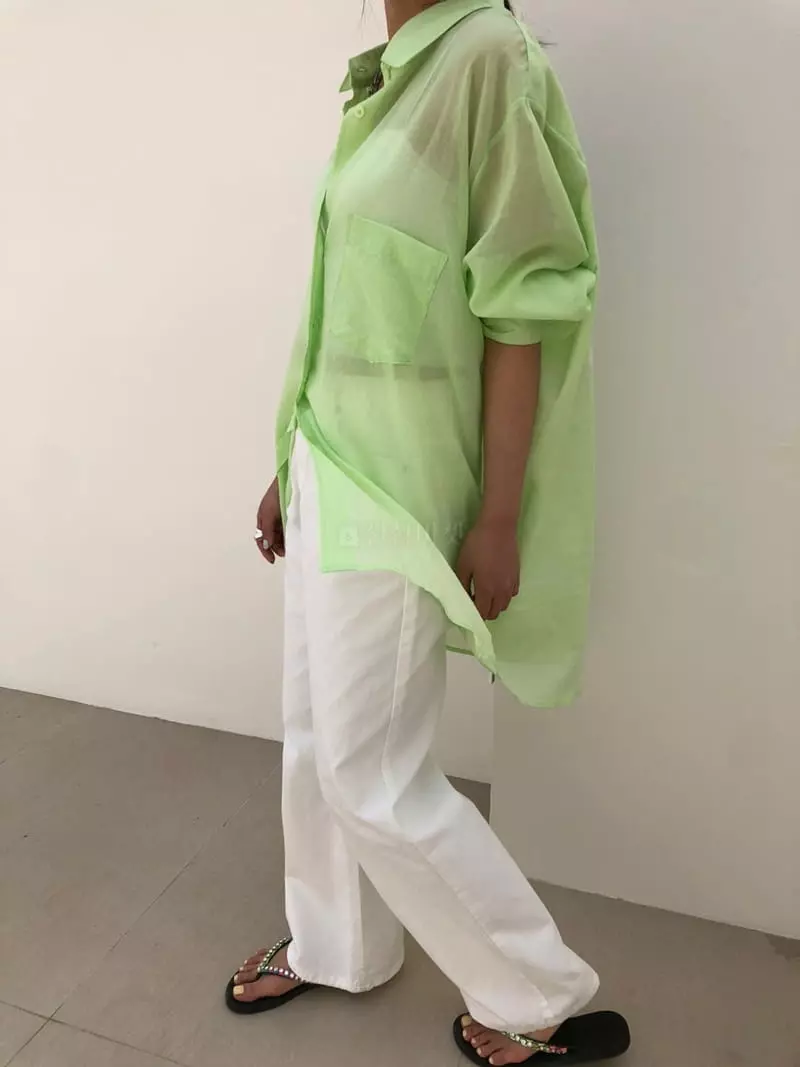 Matilda - Korean Women Fashion - #momslook - Silhouette Shirt