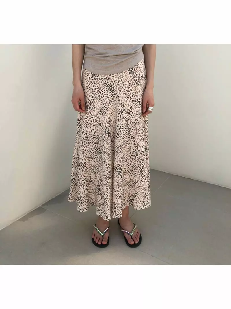 Matilda - Korean Women Fashion - #shopsmall - Leopard Skirt