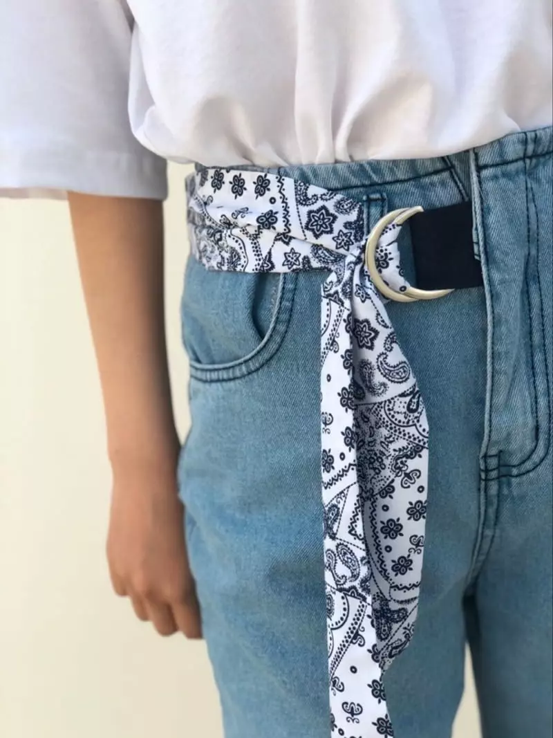 Matilda - Korean Women Fashion - #shopsmall - Buckle Jeans - 3