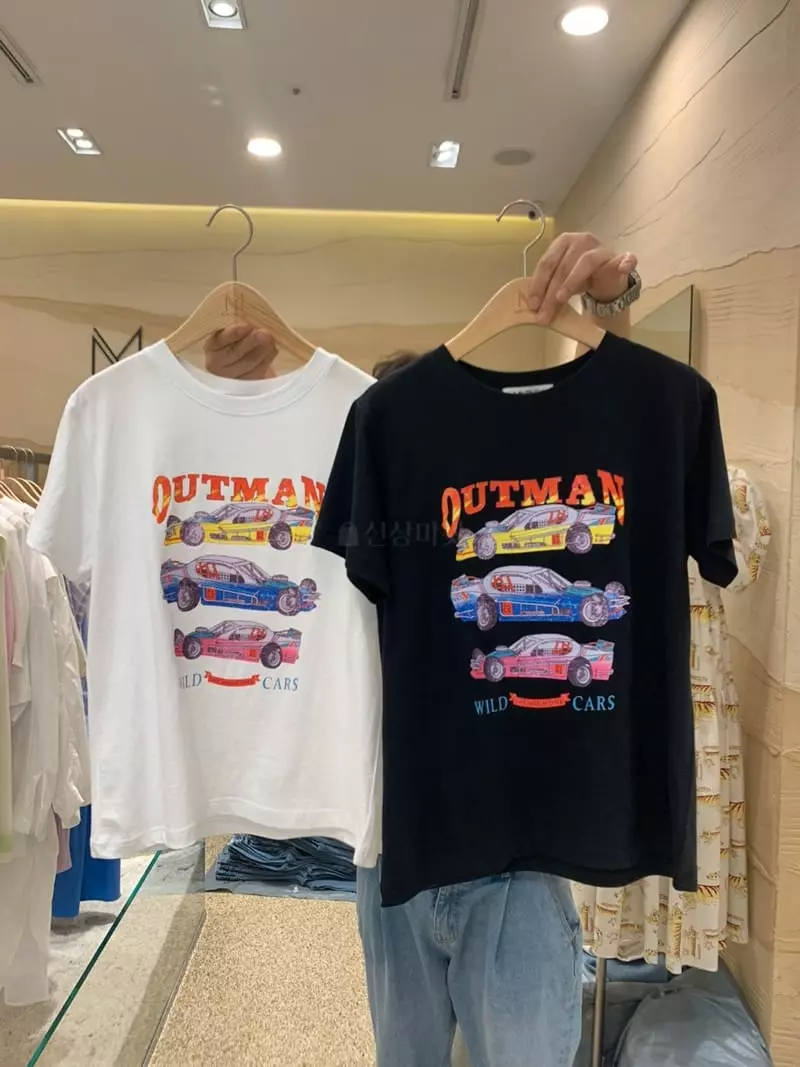 Matilda - Korean Women Fashion - #vintageinspired - Car Tee - 2