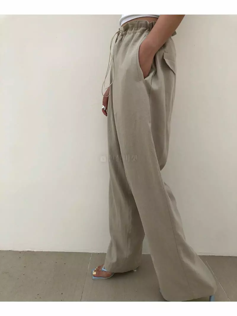 Matilda - Korean Women Fashion - #womensfashion - String Pants