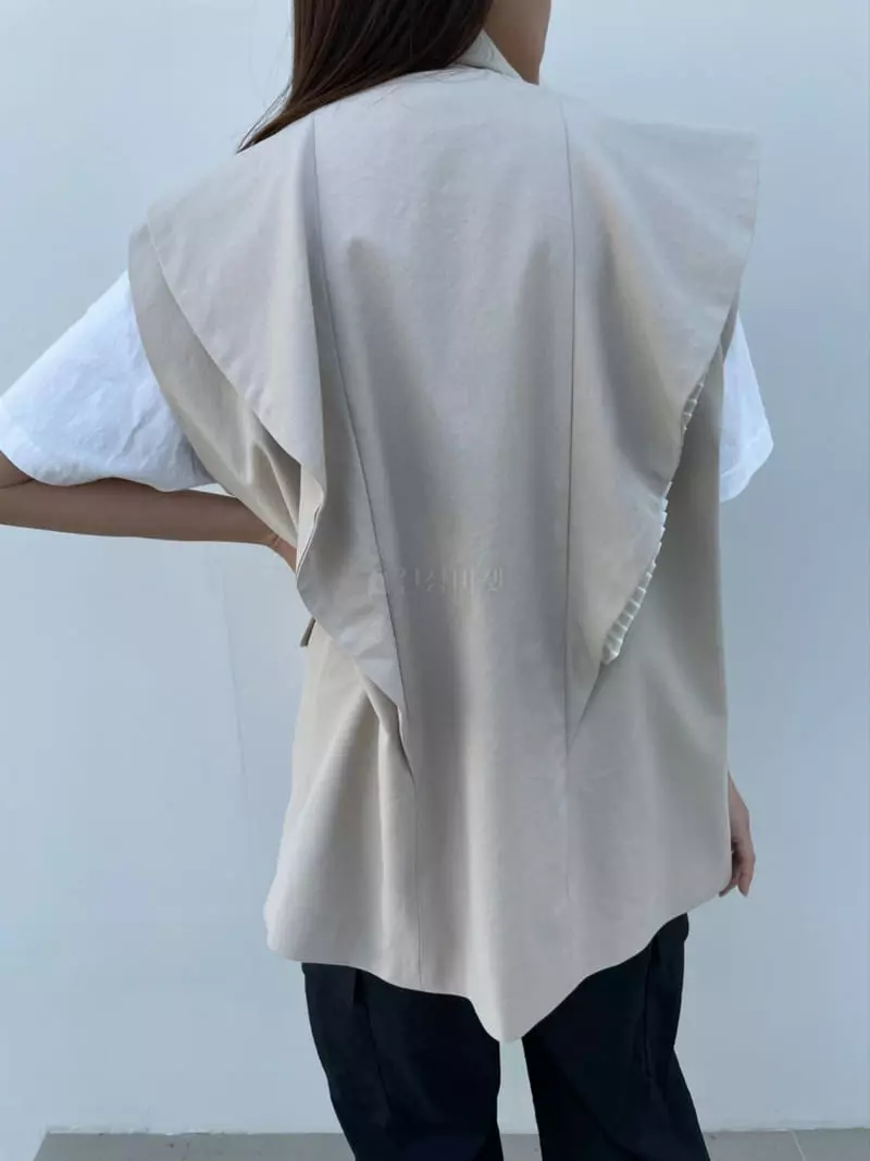 Matilda - Korean Women Fashion - #womensfashion - Frill Vset - 3