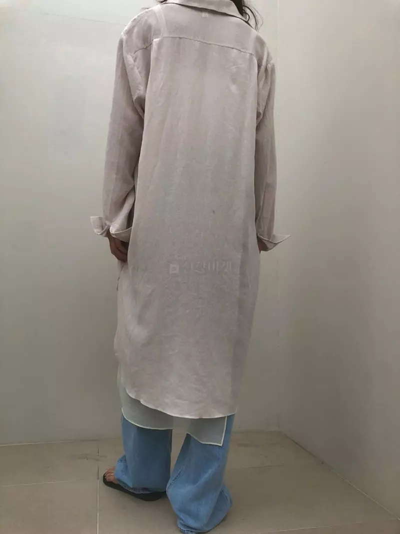 Matilda - Korean Women Fashion - #momslook - Free Long Shirt - 4