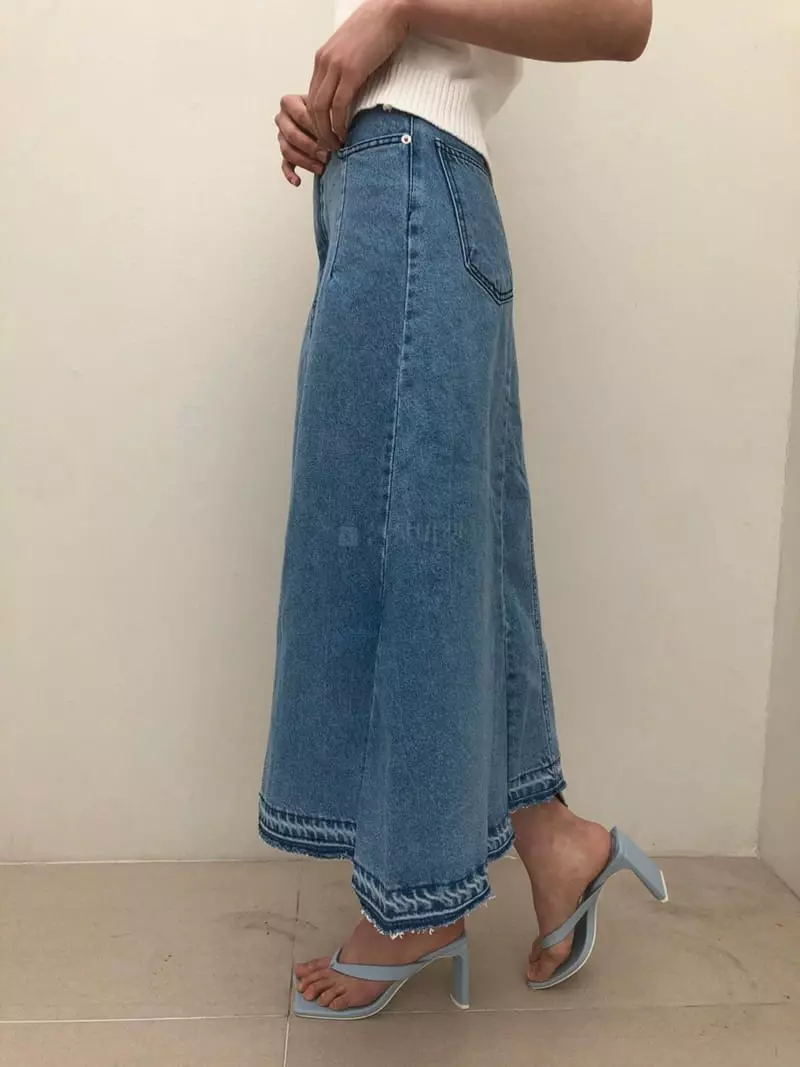 Matilda - Korean Women Fashion - #womensfashion - Cutting Skirt