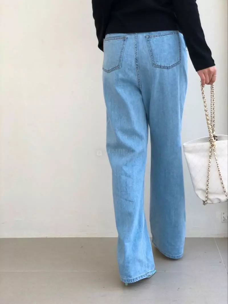 Matilda - Korean Women Fashion - #momslook - Wrinkle Pants - 4