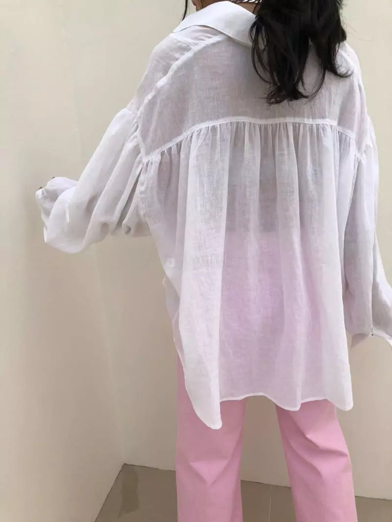 Matilda - Korean Women Fashion - #womensfashion - Step Shirt