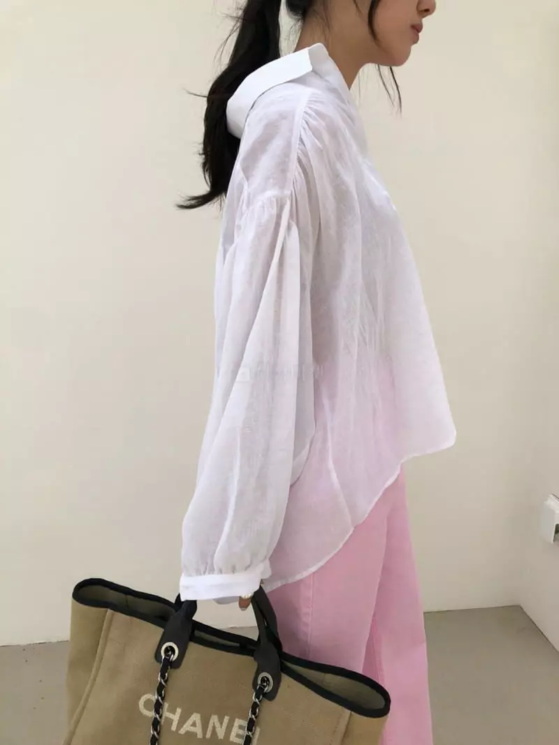 Matilda - Korean Women Fashion - #womensfashion - Step Shirt - 3