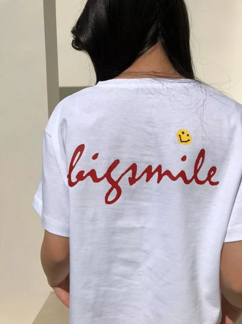 Matilda - Korean Women Fashion - #womensfashion - Smile Tee - 2
