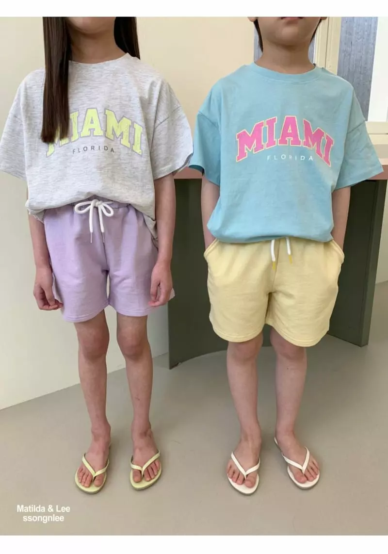 Matilda & Lee - Korean Children Fashion - #childofig - Miami Top Bottom Set - 2